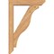 Ekena Millwork Funston Slat Smooth Bracket w/ Offset Brace, Western Red Cedar, 5 1/2"W x 26"D x 38"H BKT0604X26X38FST06SWR - alternate 2